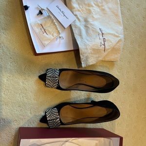 Salvatore Ferragamo Heels - Reptile